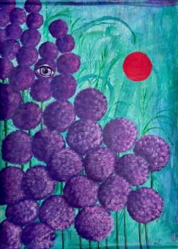 Luk (Akril-teks.usnje - 50x60) Marcela Kopitar